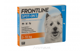 MERIAL Frontline Spot On dla psów S (2-10kg) 3 pipety