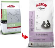 ARION Original Sensitive Adult Small Lamb & Rice 7 kg