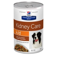 HILLS PD Canine K/D Kidney Care Puszka (Pies) kurczak z warzywami 12 x 370 g