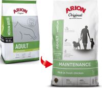 ARION Original Adult Medium Chicken & Rice 12 kg